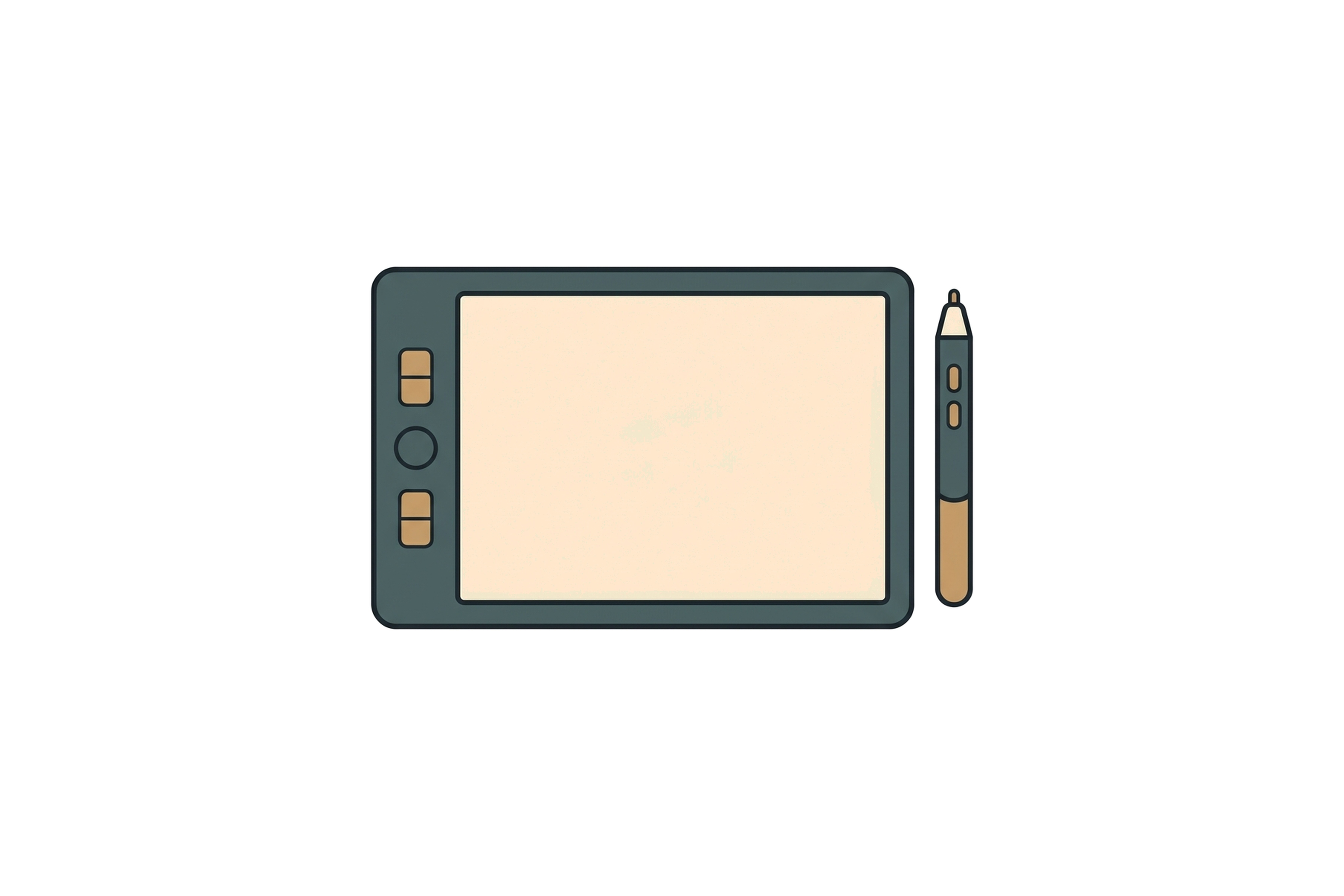 Digital Creative Canvas & Stylus Pen