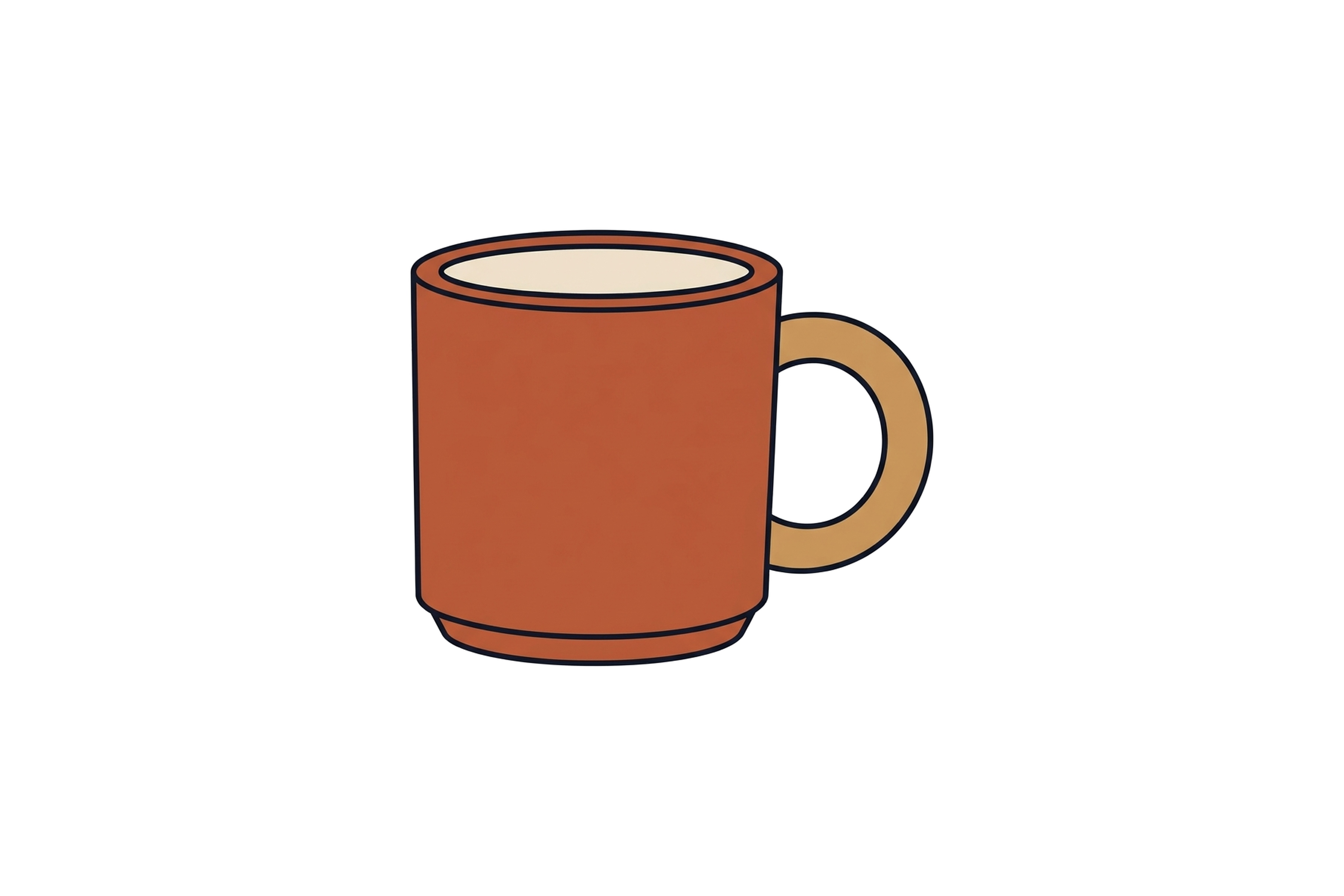 Artisan Speckled Ceramic Coffee Mug