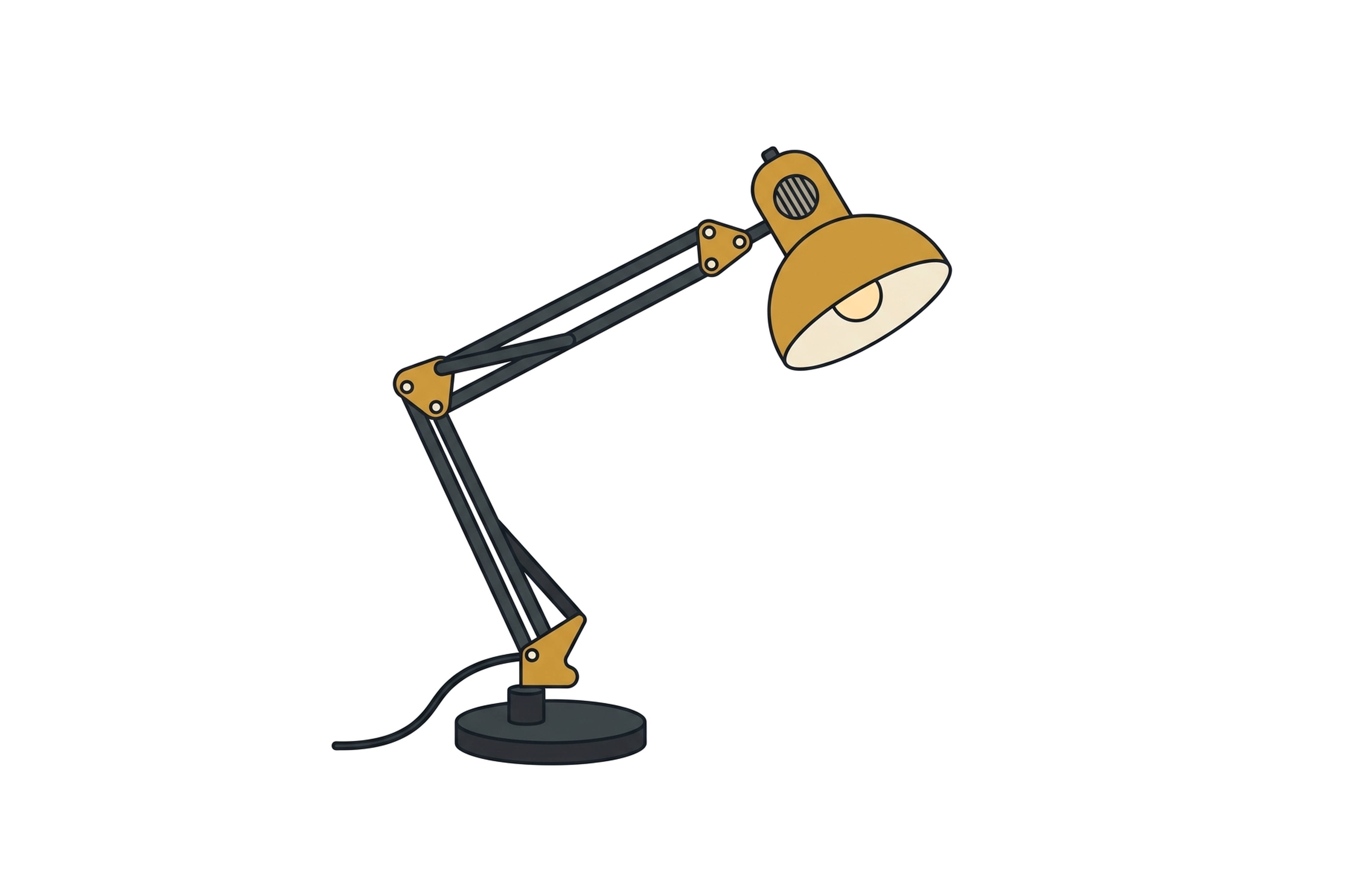 Architectural Counterweight Desk Lamp