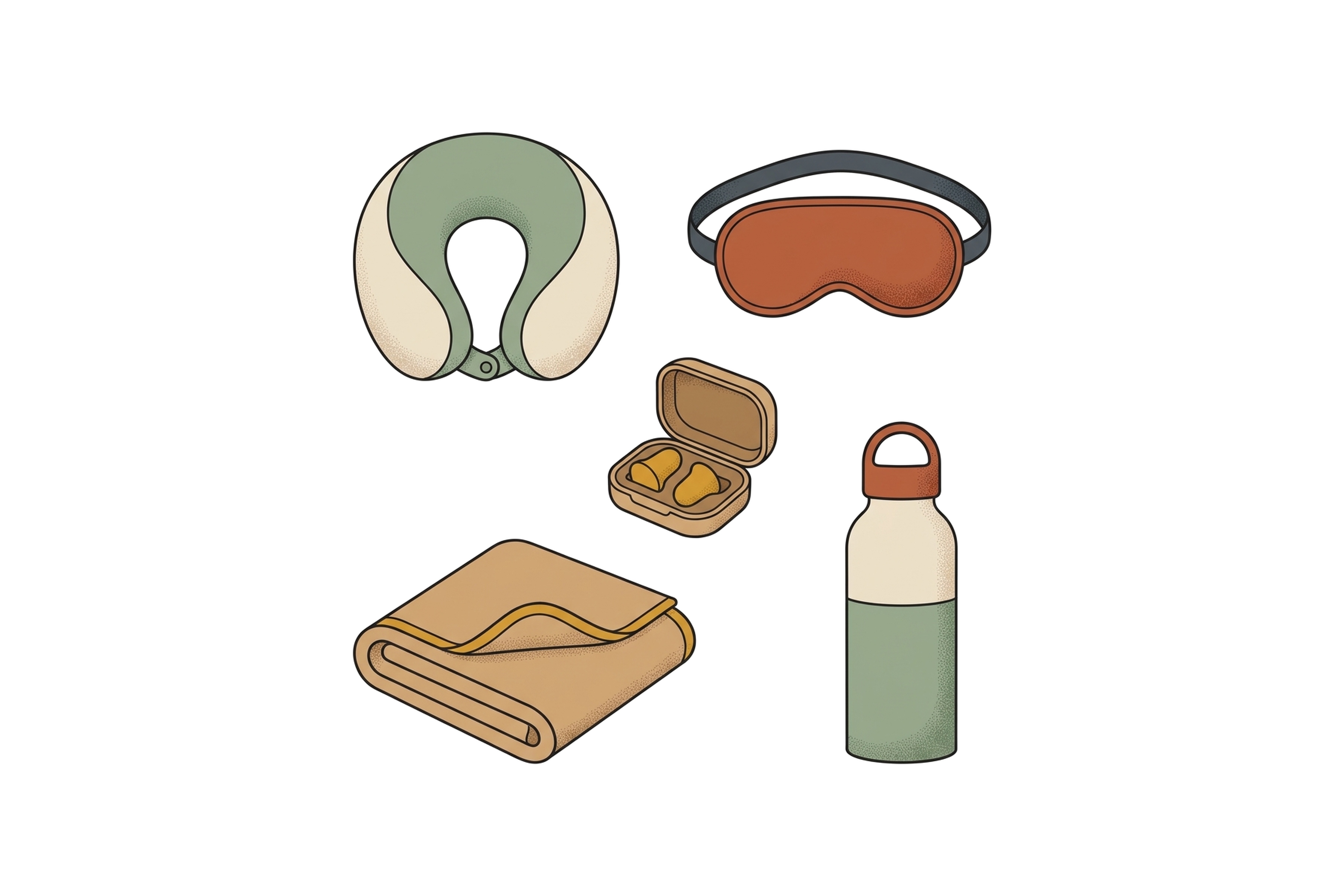 Long-Haul Flight Wellness Sanctuary Pack